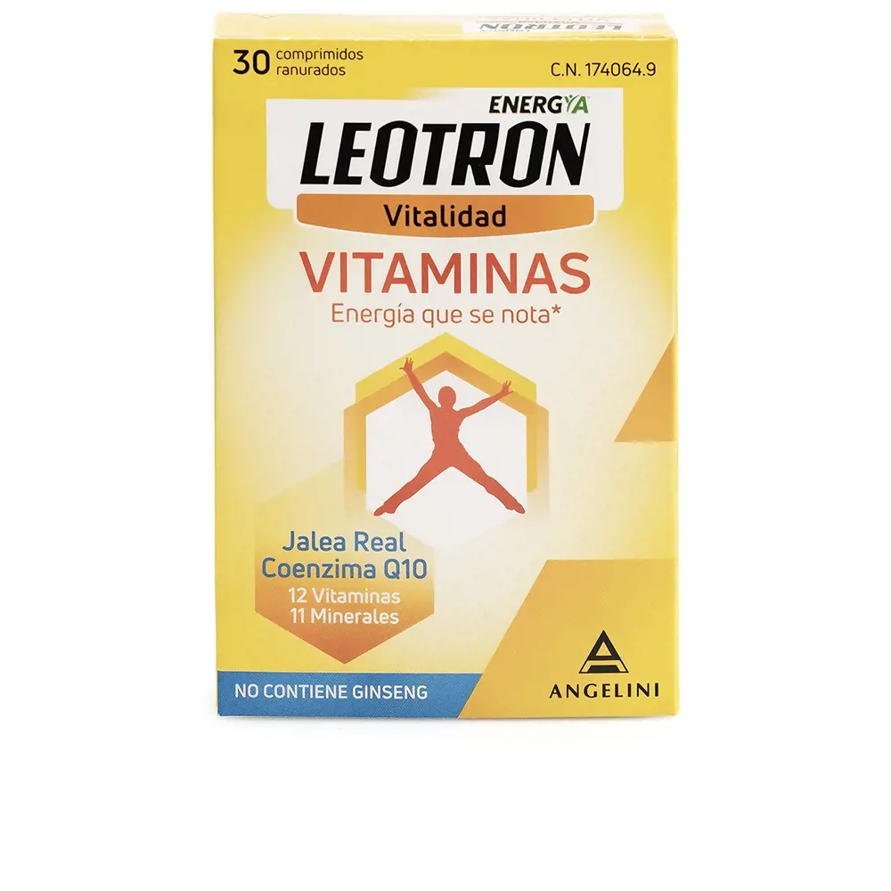 LEOTRON LEOTRON VITAMINS 30 tablets βασιλικός πολτός, συνένζυμο Q10, 12 βιταμίνες και 11 μέταλλα