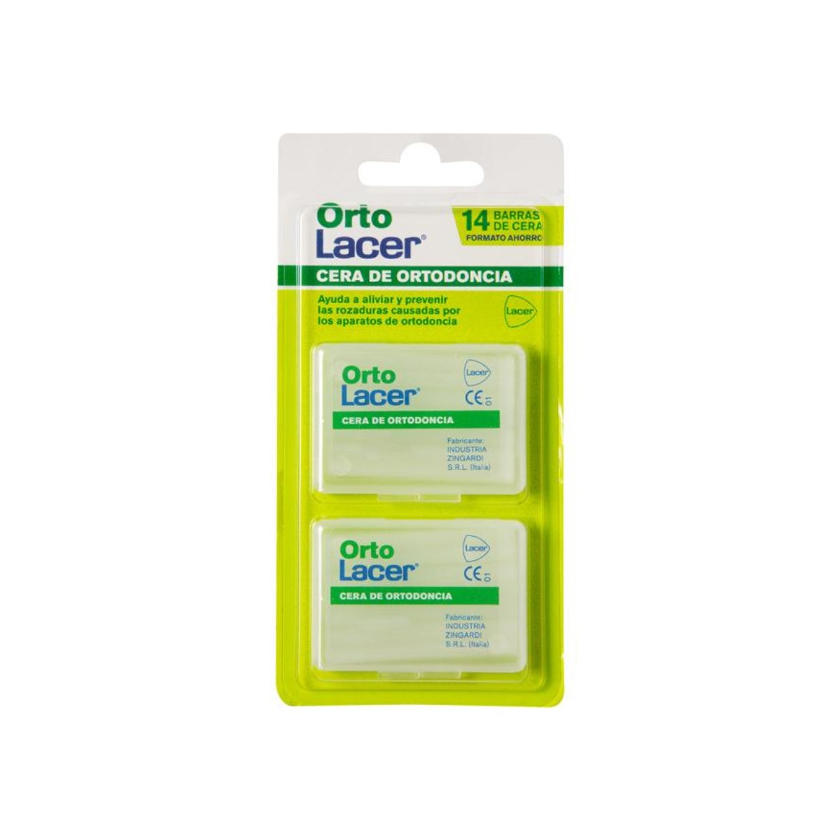 LACER ORTOLACER CERA DE ORTODONCIA set 2 pz