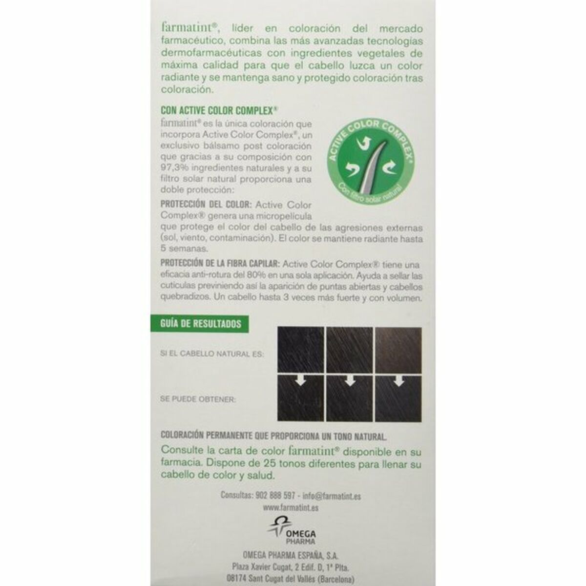 FARMATINT μόνιμο χρώμα GEL #2n-μαυρο
