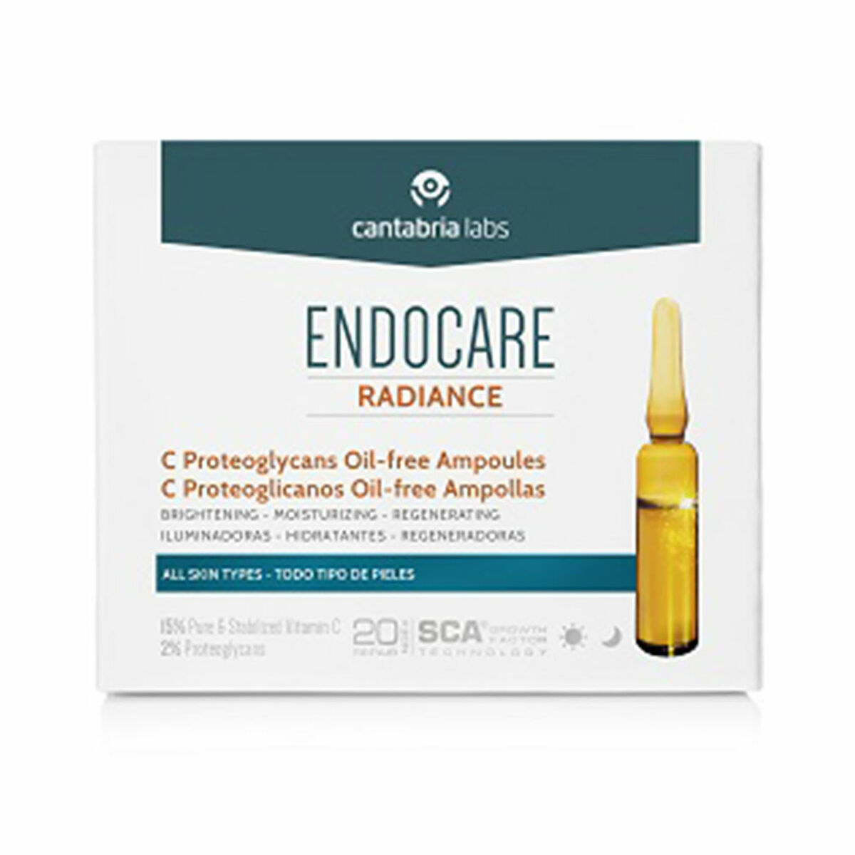 Endocare Serum Προσώπου για Λάμψη 30 x 2 ml