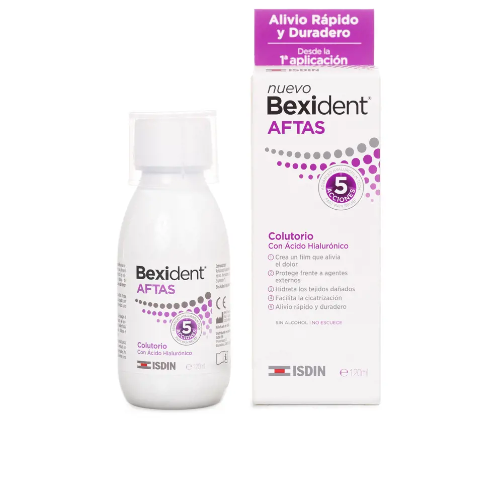 Isdin Bexident Canker Mouthwash 120ml