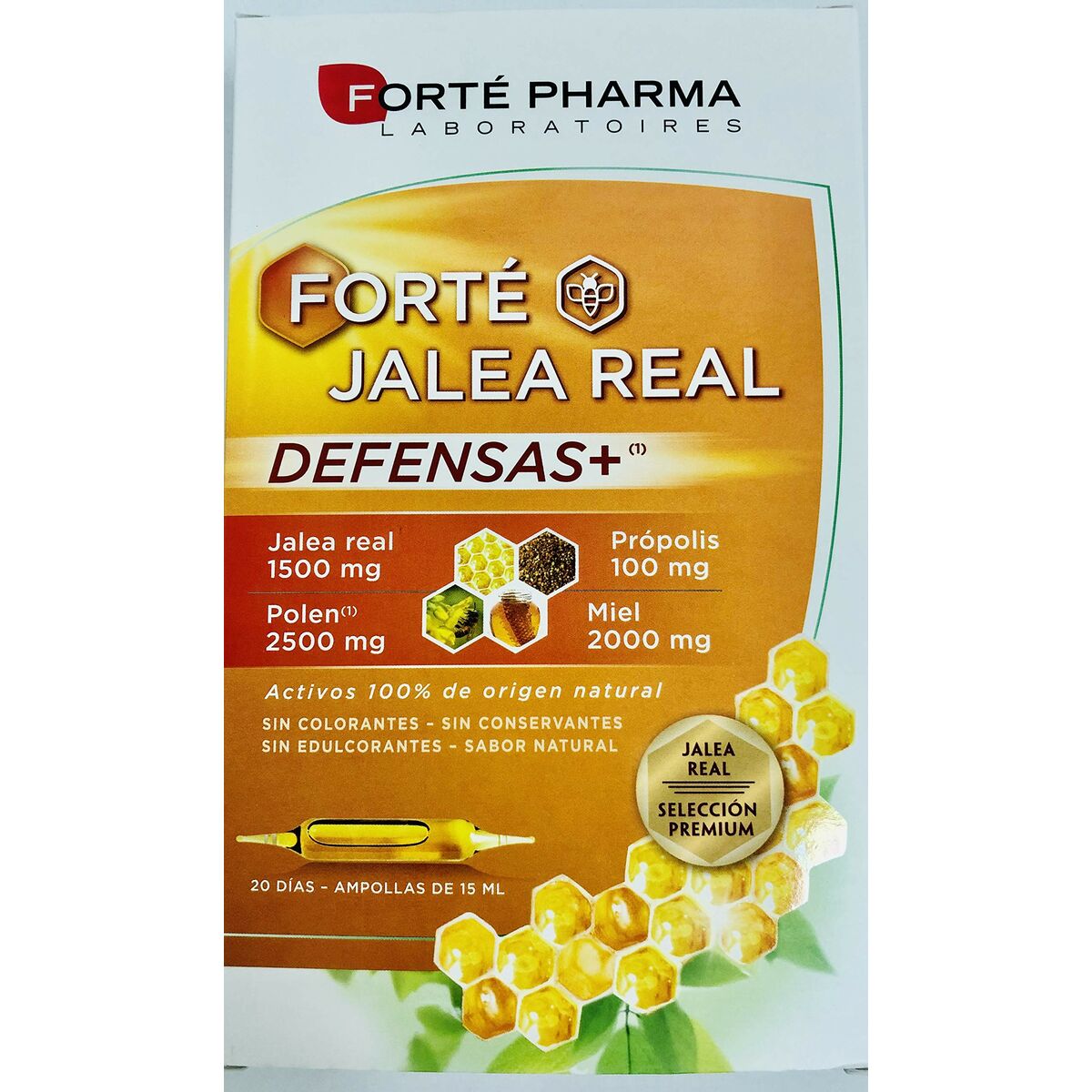 FORTÉ PHARMA  FORTÉ JALEA REAL defenesas+ 20 ampollas