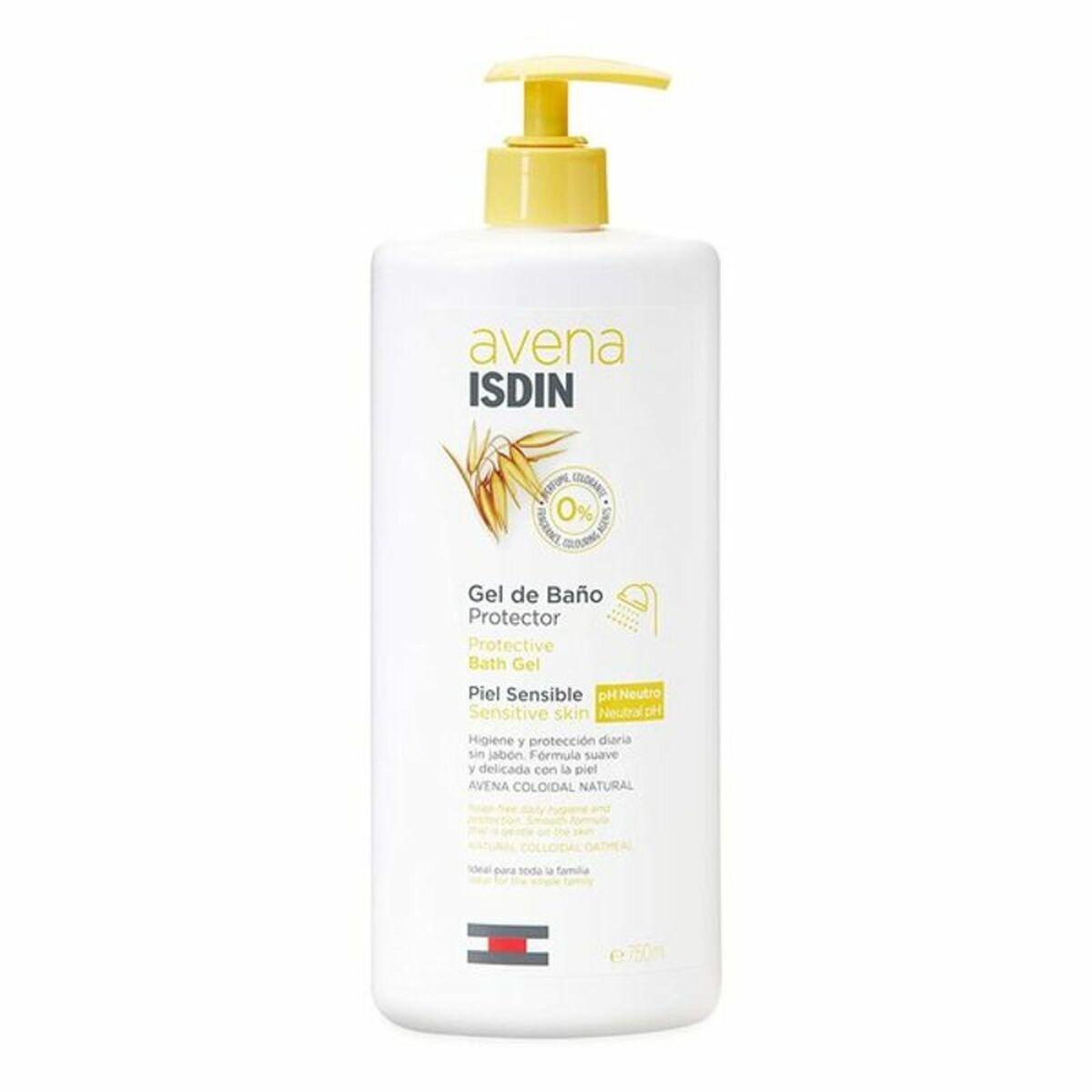 Isdin Protective Bath Sensitive Skin Αφρόλουτρο 750ml