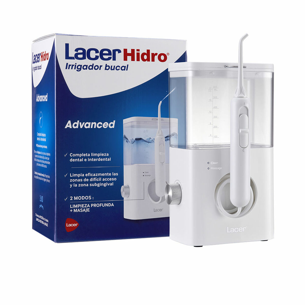 LACER HIDRO ADVANCED oral irrigator #white 1 u