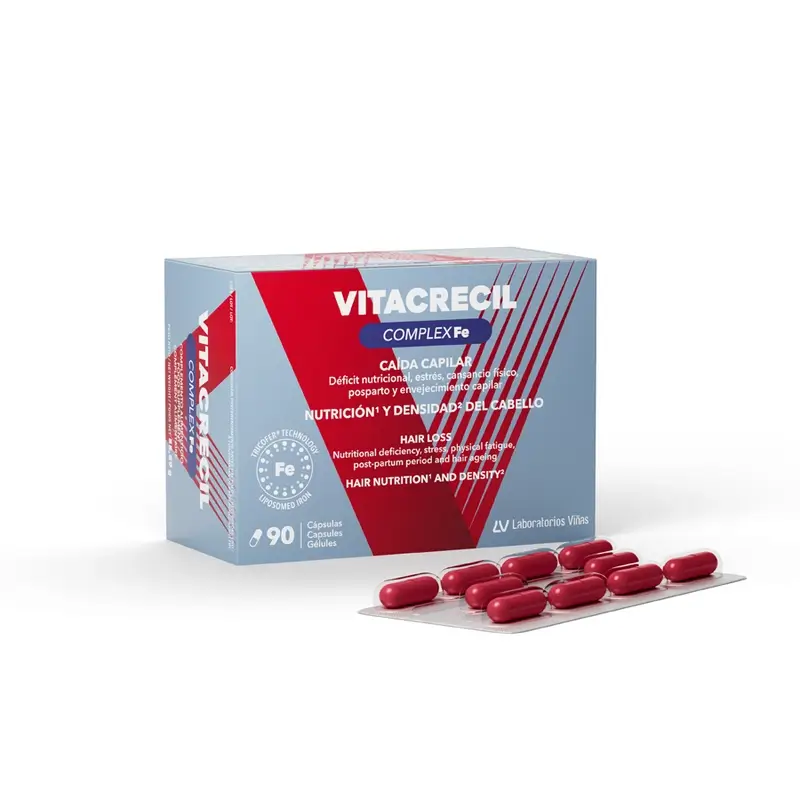 VITACRECIL VITACRECIL COMPLEX FE hair loss capsules 90 units