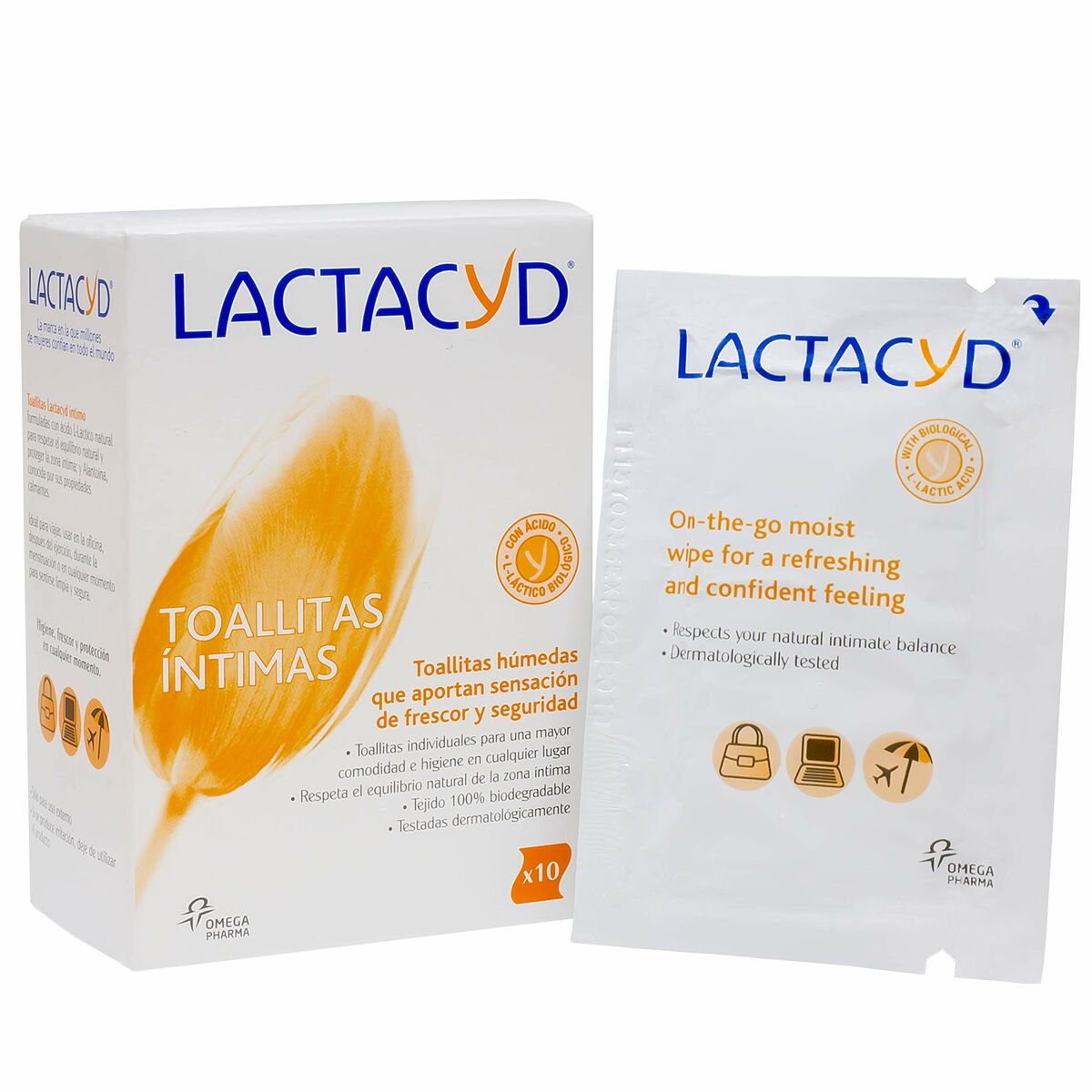 LACTACYD LACTACYD intimate wipes 10 u