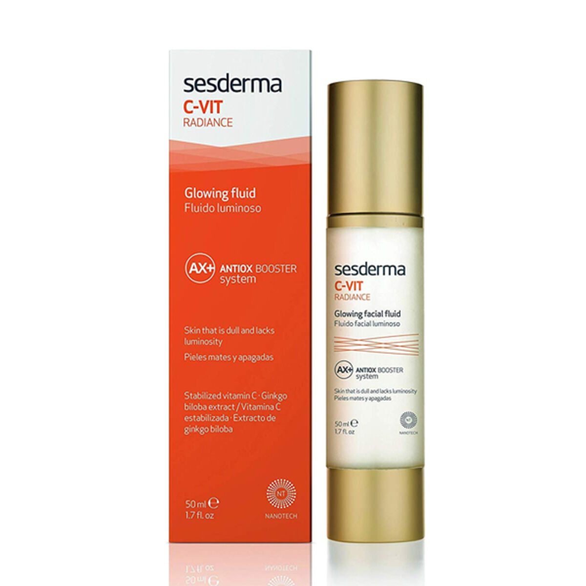 Sesderma C-Vit 24ωρη Λεπτόρρευστη Κρέμα Προσώπου για Ενυδάτωση & Λεύκανση 50ml