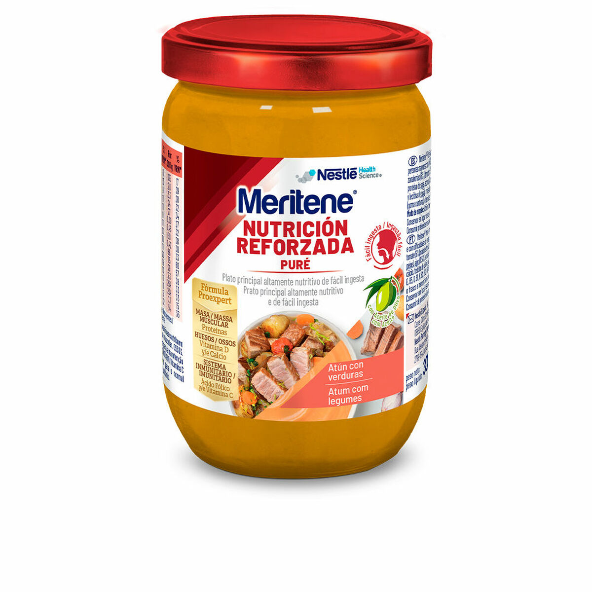 MERITENE PUREE jar #tuna with vegetables 300 gr