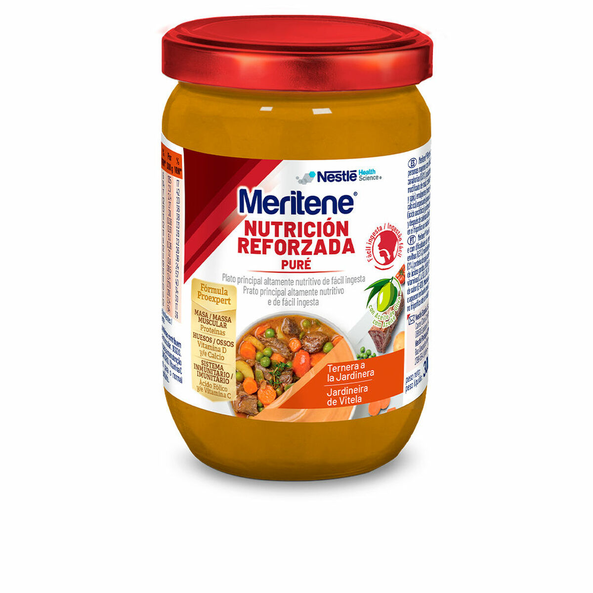 MERITENE PUREE jar #beef with garden vegetables 300 gr