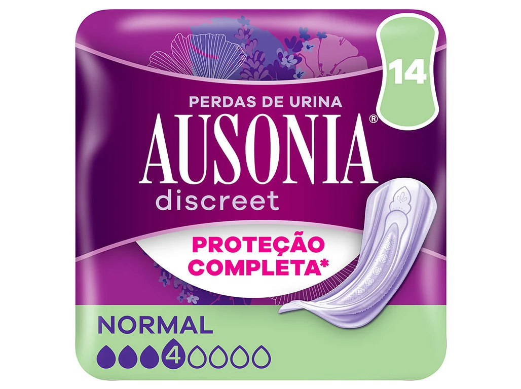 AUSONIA DISCREET normal incontinence pads 14 u