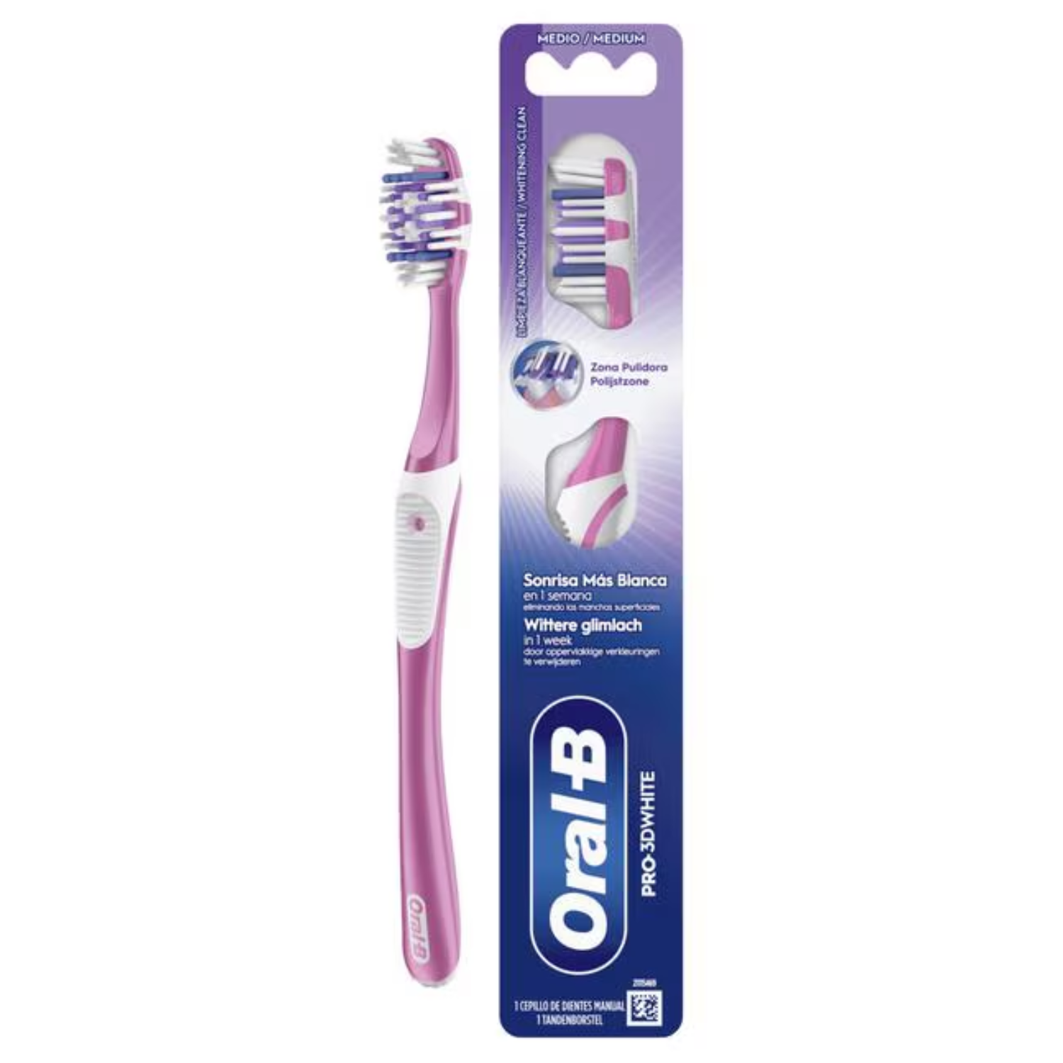 ORAL-B PRO-3DWHITE toothbrush 40 #medium