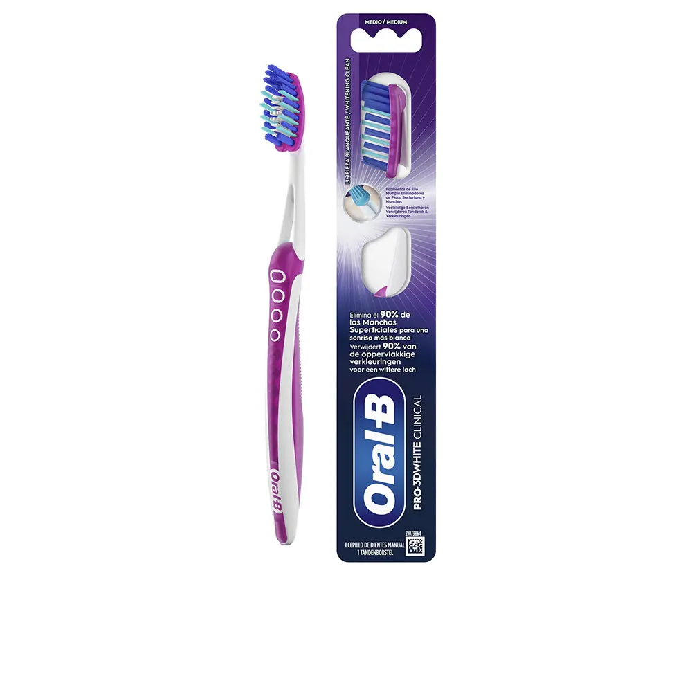 ORAL-B PRO-3DWHITE CLINICAL toothbrush 38 #medium