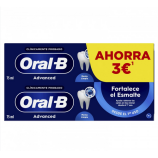 ORAL-B STRENGTHENS ENAMEL toothpaste 2 x 75 ml