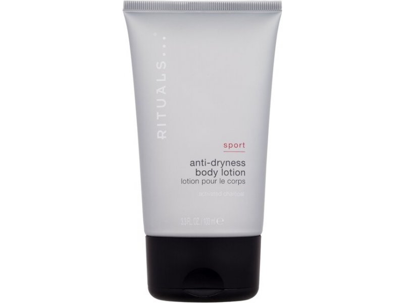 Rituals Sport Anti-Dryness Body Lotion Activated Charcoal   100 ml
