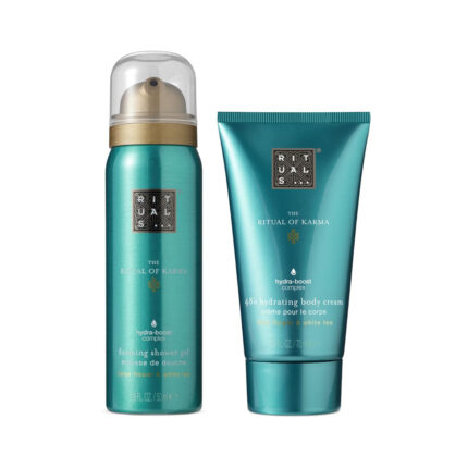 Rituals Karma Giftset 48h Hydrating Body Cream 70 ml/Foaming Shower Gel 50 ml   set x 120 ml
