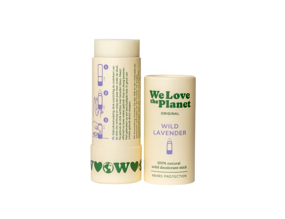 We Love The Planet Original Deodorant Stick Wild Lavender   40 g