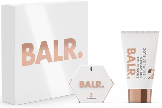 BALR. 2 FOR WOMEN Giftset set x 200 ml EDP 50ml-Shower gel 150ml