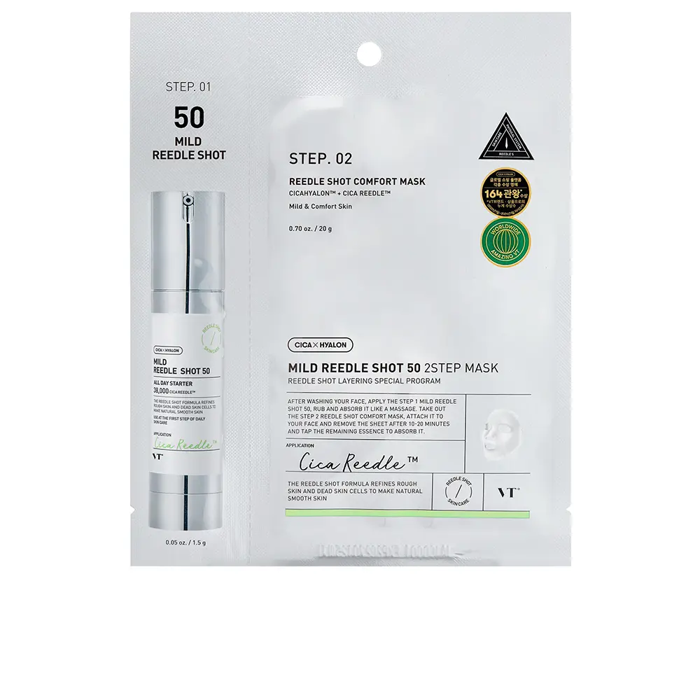 8803463006020.webp VT COSMETICS VT REEDLE SHOT 50 2-STEP microneedling mask 20g - Image 1