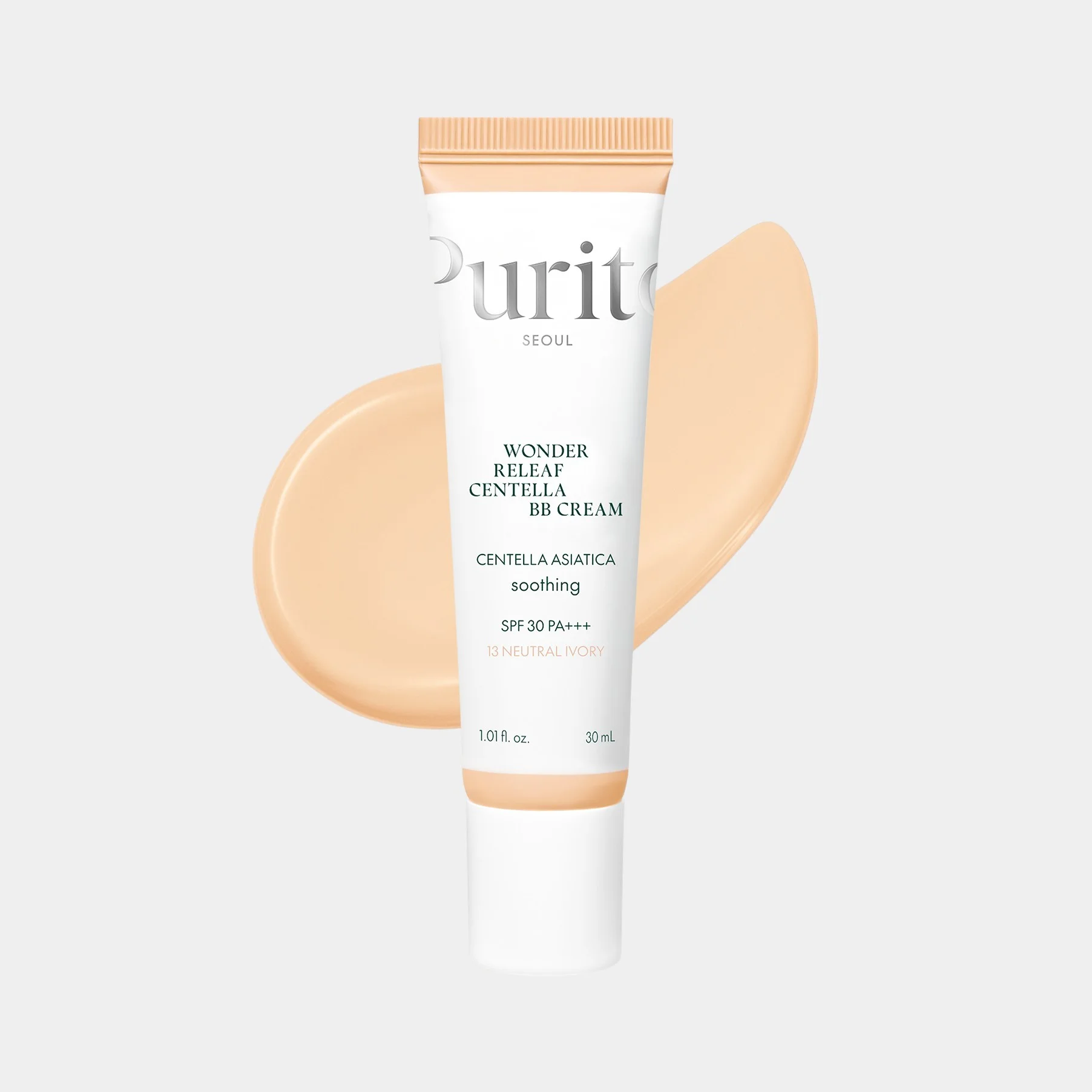 Purito Seoul Wonder Releaf Centella BB Cream SPF30 PA+++ #13 Neutral Ivory   30 ml