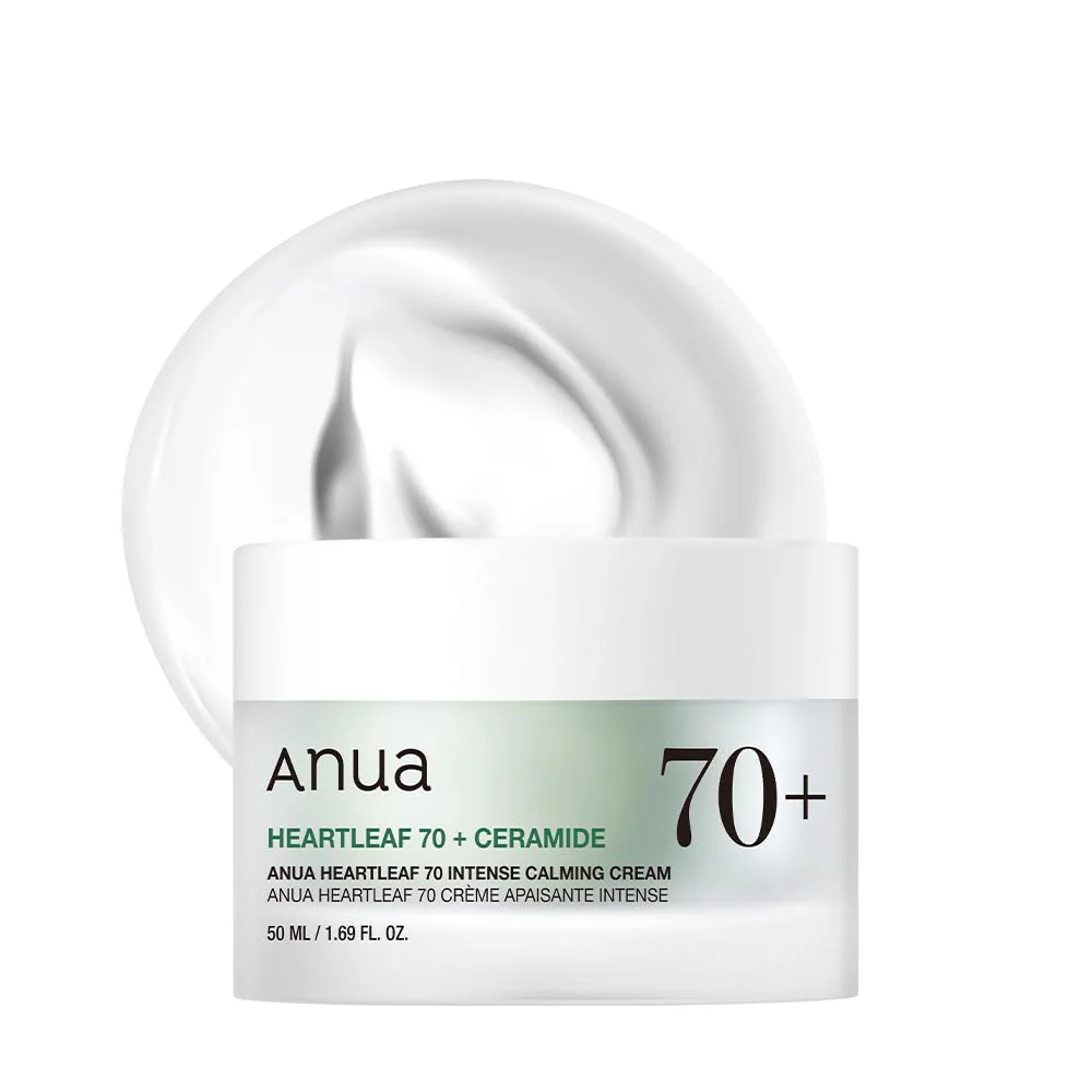 Anua Heartleaf 70 + Ceremide Intense Calming Cream   50 ml