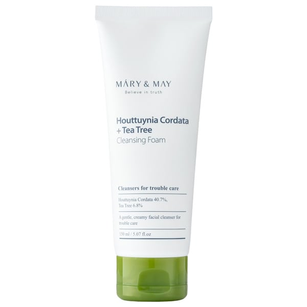 Mary & May Houttuynia Cordata +Tea Tree Cleansing Foam   150 ml