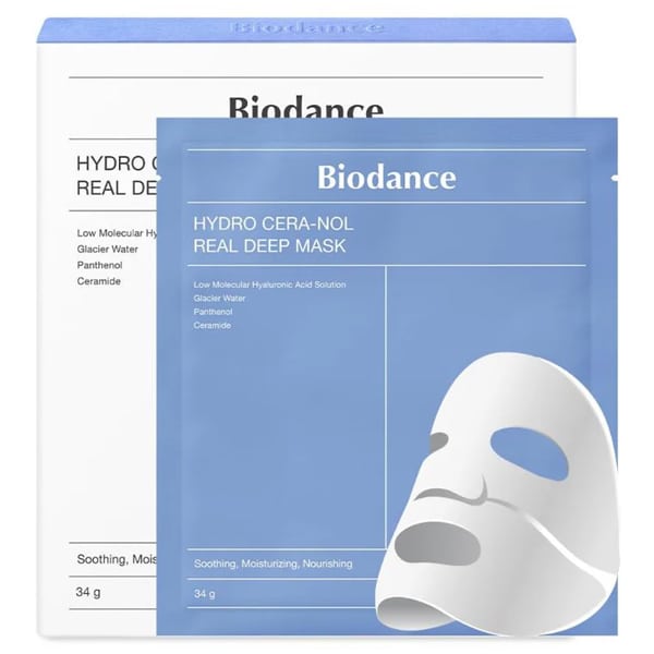 Biodance Hydro Cera-Nol Real Deep Mask 4 Pieces   34 g