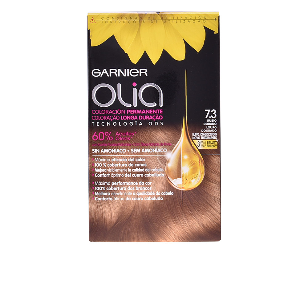 GARNIER OLIA coloración permanente #7,3-golden dark blonde 4 pcs