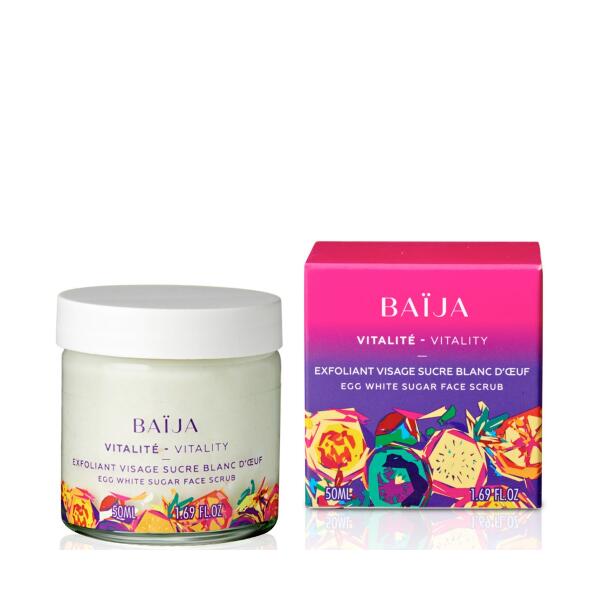 Baija Exfoliant Face Scrub Egg White & Sugar   50 ml