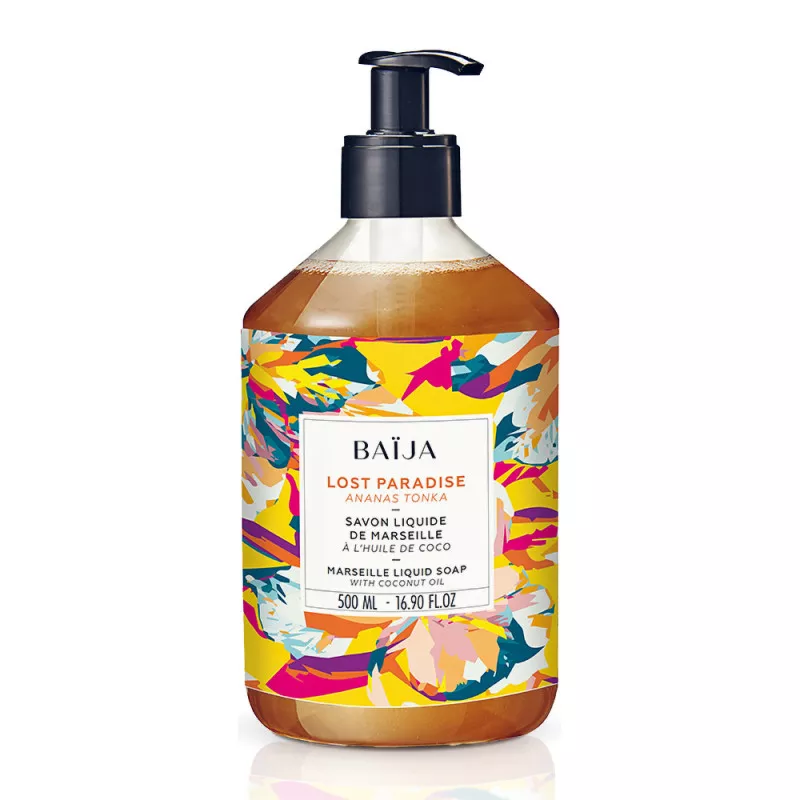 Baija Lost Paradise Marseille Liquid Soap Pineapple & Brazil Nut Oil   500 ml
