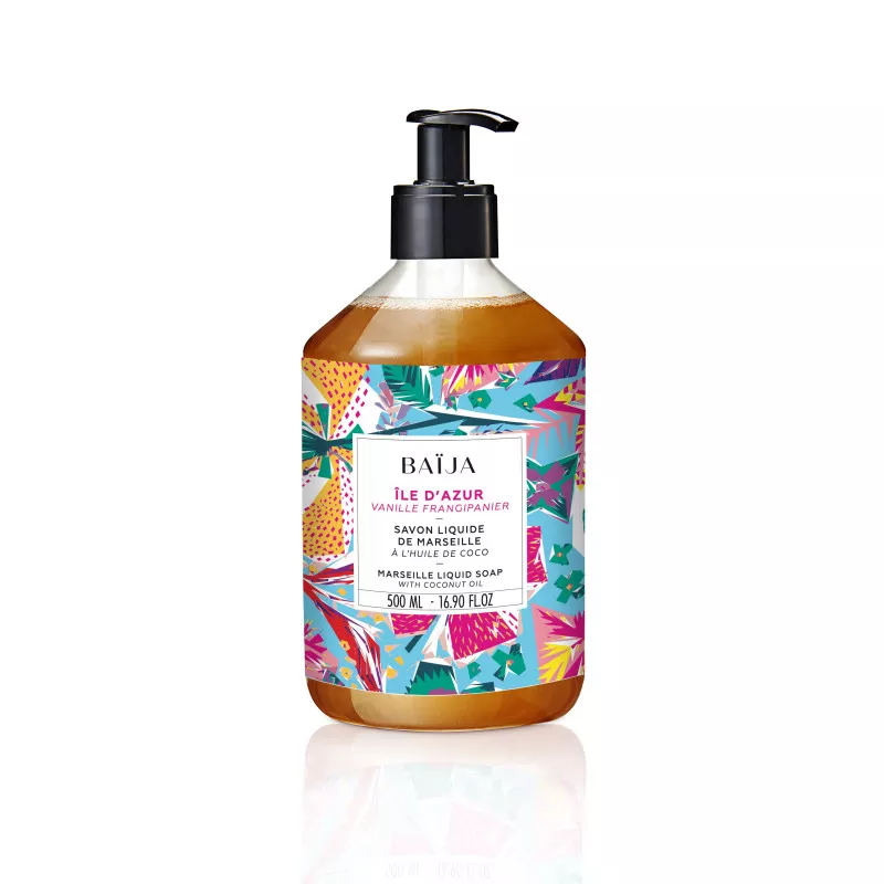 Baija Ile D'Azur Liquid Soap Vanille Frangipanier   500 ml
