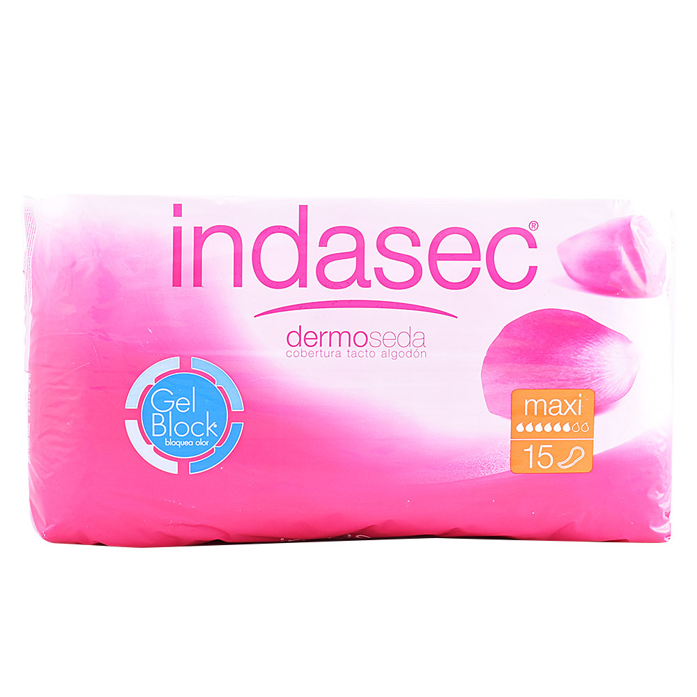 INDASEC DERMOSEDA compresa incontinencia maxi 15 uds