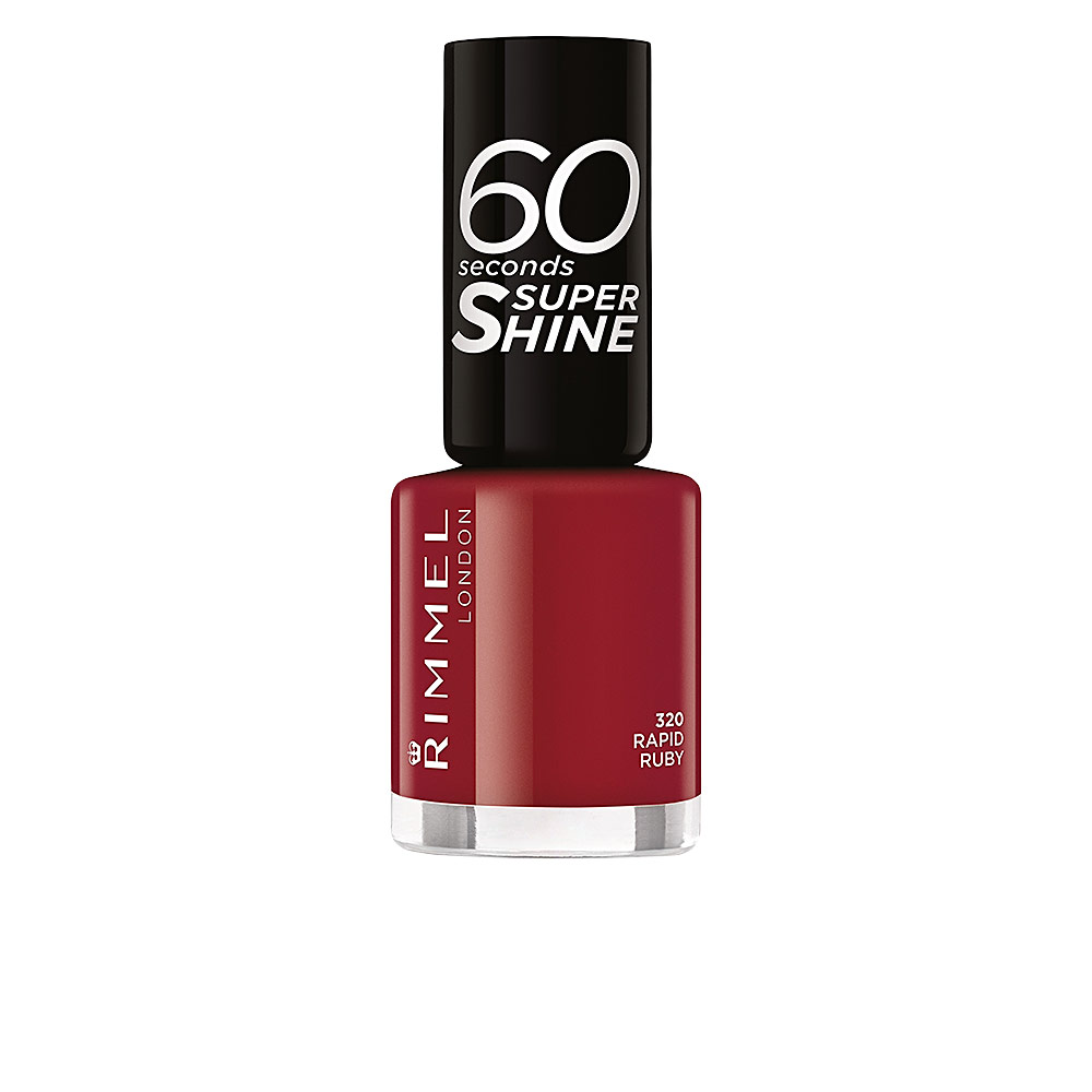 RIMMEL LONDON 60 SECONDS super shine #320-rapid ruby