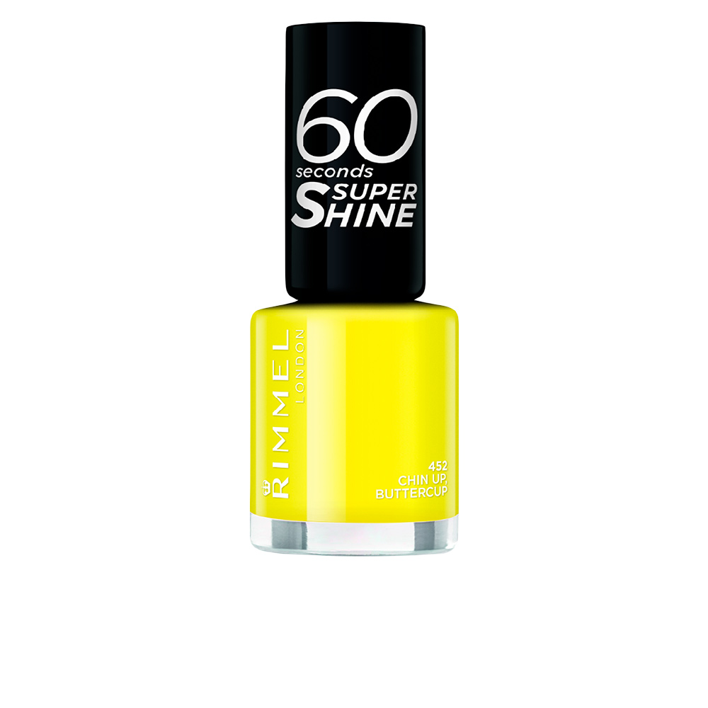 RIMMEL LONDON 60 SECONDS SUPER SHINE nail polish #452-chin up buttercup 8 ml