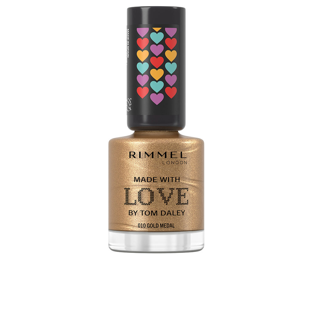 RIMMEL LONDON MADE WITH LOVE by Tom Daley Nail polish #809 - Darling you are fabulous 8 ml