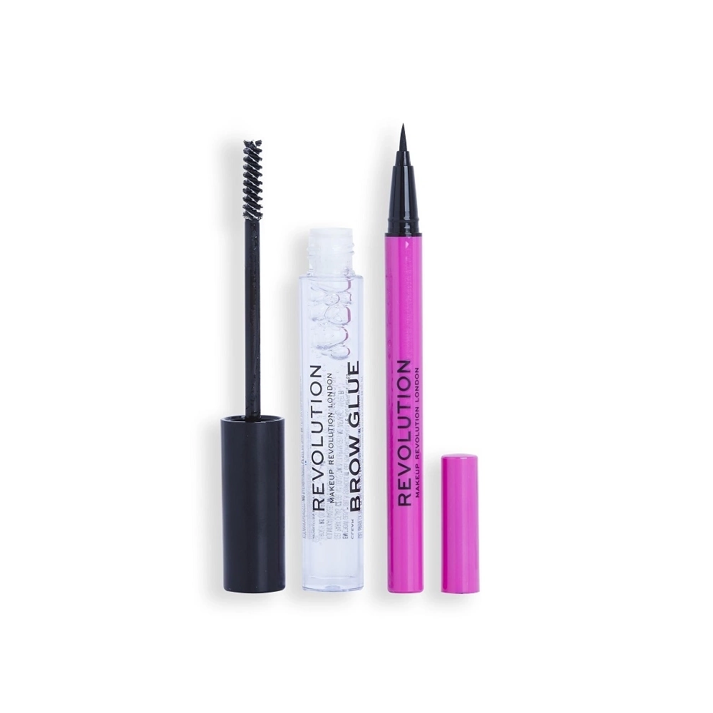 C33943_2 REVOLUTION MAKE UP EYE & BROW ICONS LOT 2 pcs