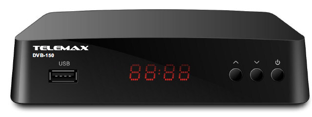 Αποκωδικοποιητής Ψηφιακός Δέκτης Telemax DVB-150