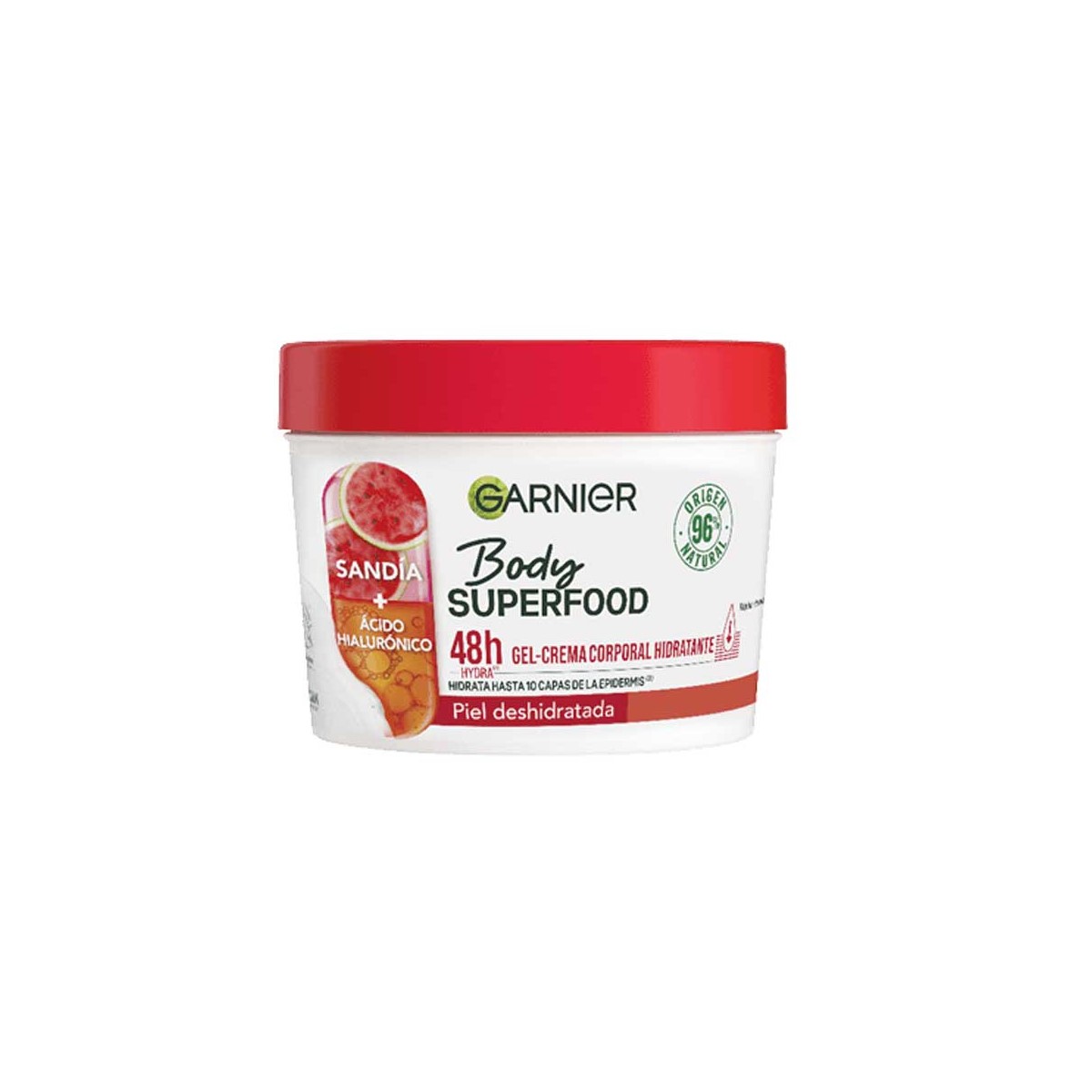 Garnier Superfood 48H Watermelon & Hyaluronic Ενυδατική Κρέμα Σώματος 380ml