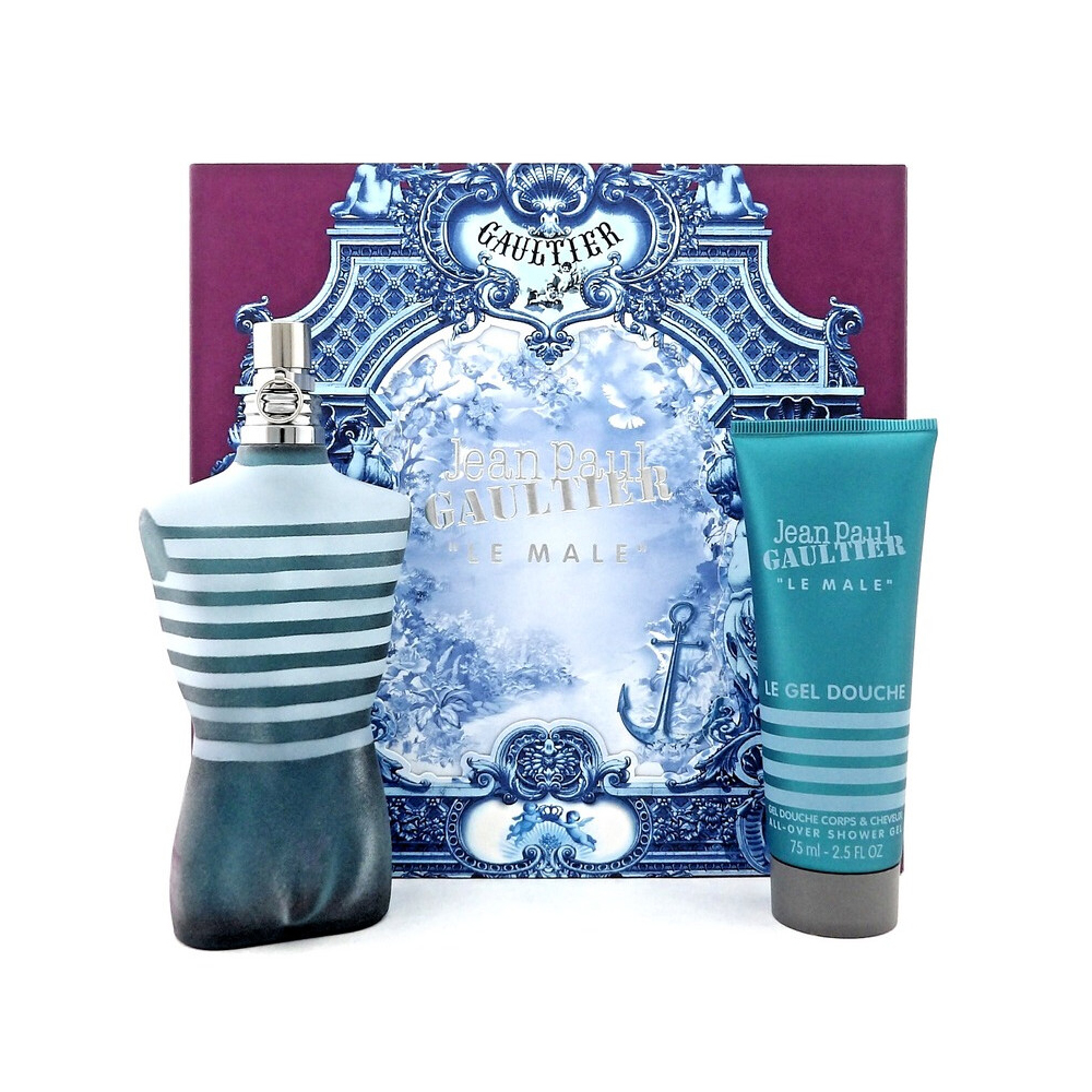 jean-paul-gaultier-mens-le-male-gift-set-fragrances-8435415103107 J.P. Gaultier Le Male Giftset Edt Spray 125ml/Shower Gel 75ml set x 200 ml