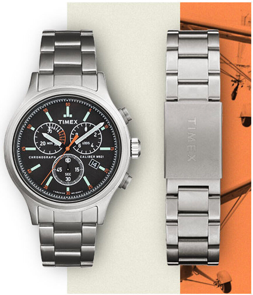 Timex Men Watch Tw2V08800Lg (ø 43 Mm)