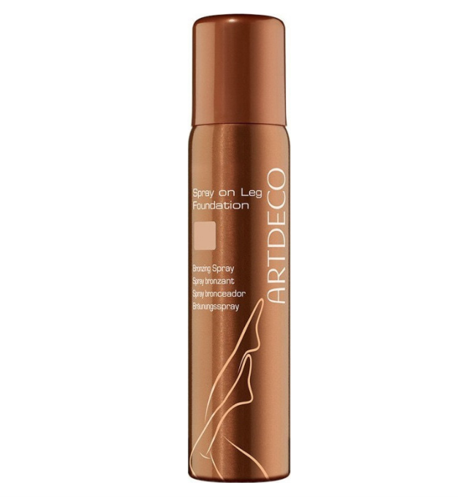 ArtDeco Spray On Leg Foundation for The Tanned Look 1 Soft Caramel 100ml