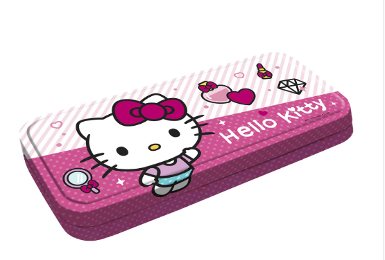 HELLO KITTY HELLO KITTY PLUMIER ALUMINO MAQUILLAJE set 18 pz