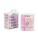 BETER Πετσέτα ντεμακιγιάζ LEANSING EXPERIENCE + κορδέλα μαλλιών