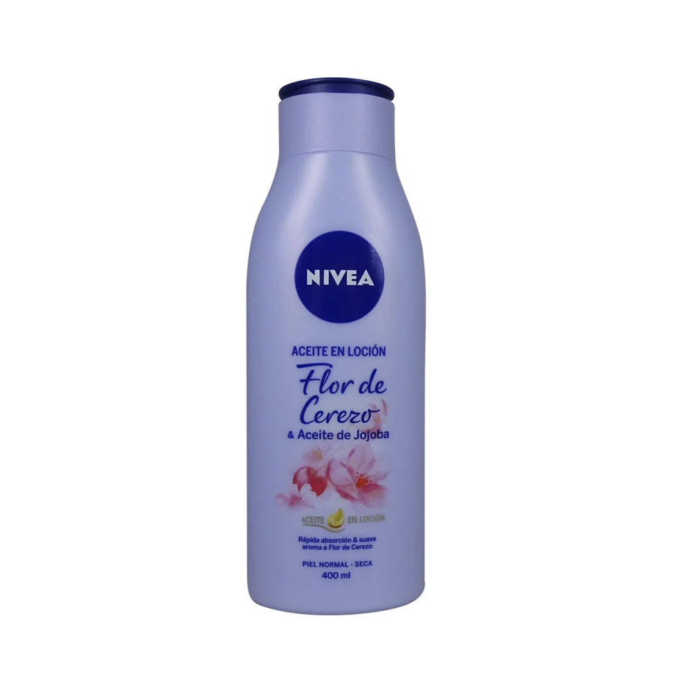 14099-tm_thickbox_default Nivea oil in lotion 400 ml. Cherry flower. - Image 1