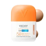 VICHY CAPITAL SOLEIL UV AQUA moisturizing fluid with color SPF50 #Medium 50 ml - Image 3