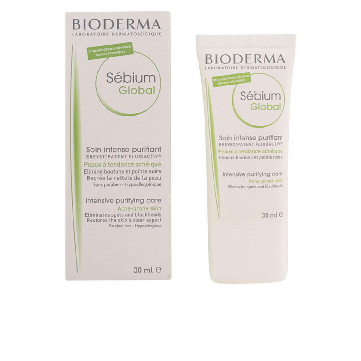 3401360147508.jpg Bioderma Sebium GlobalIntense Purifying Care, Acne-Prone Skin 30 ml - Image 1
