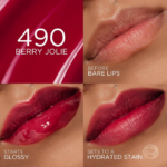 L'ORÉAL PARIS HYALURON TINT lip stain serum #490-Berry Joli 1 u - Image 2