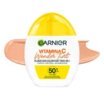 GARNIER VITAMINA C WONDER TINT fluido con color SPF50+ #medio 40 ml - Image 2