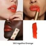 Gucci Rouge Voile Lip Colour #302 Agatha Orange   3.5 g