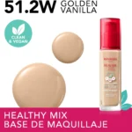 BOURJOIS HEALTHY MIX makeup base #51.2W-Golden Vanilla 30 ml