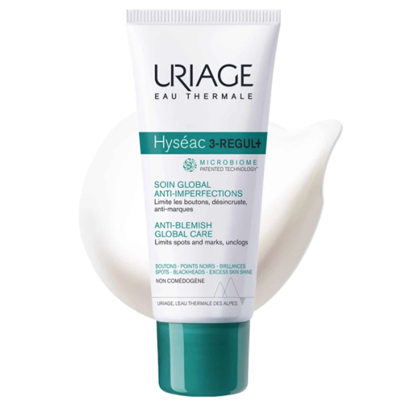 3661434027901.webp URIAGE HYSEAC 3 REGUL+ global anti-blemish care SPF50+ 50 ml - Image 1